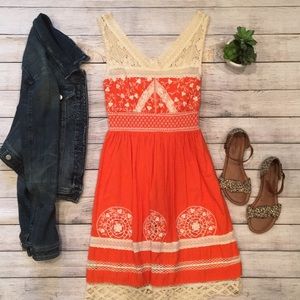 Moulinette Soeurs Anthro Lace Aniko Dress sz 0